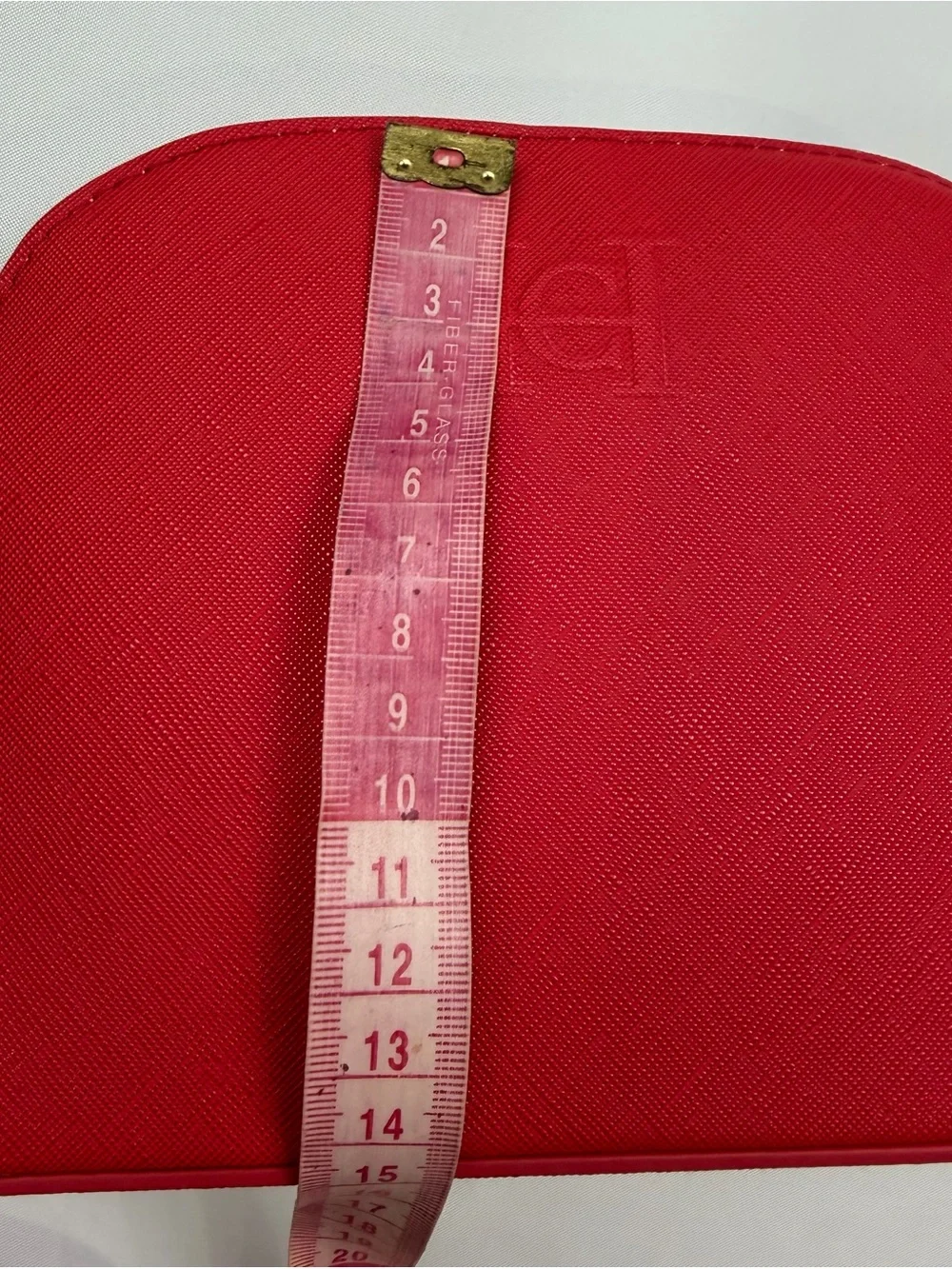 Carolina Herrera Red Makeup Bag Cosmetic Pouch